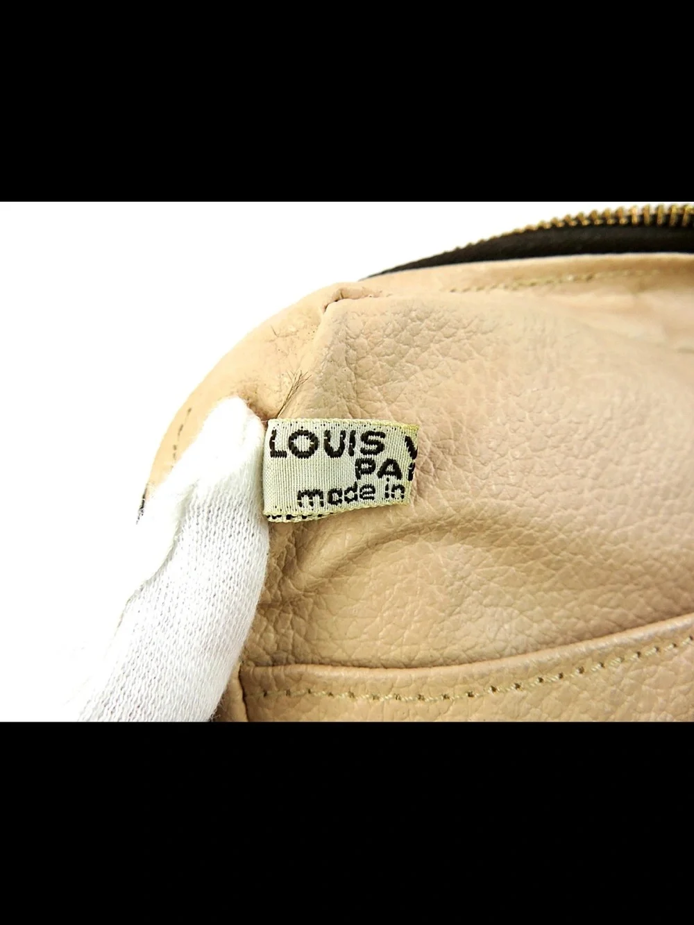 Louis Vuitton Monogram Canvas Clutch - Brown/Gold Accents